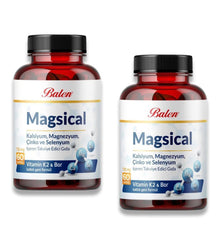 Balen Magsical Kalsiyum Mağnezyum Çinko Selenyum 730 Mg 60 Kapsül