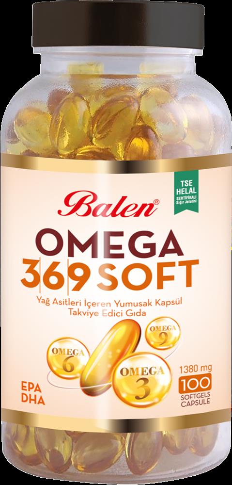 Balen Omega 3 6 9 1380 Mg 100 Softjel