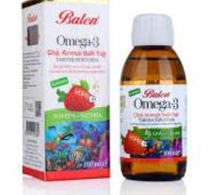 Balen Omega 3 Strawberry Flavored 150 ml