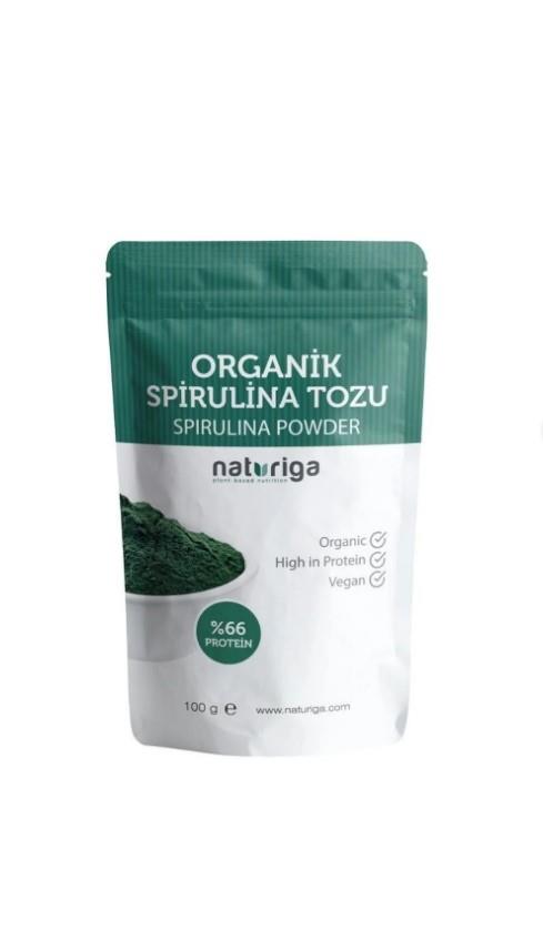 Naturiga Organik Spirulina Tozu 100 gr