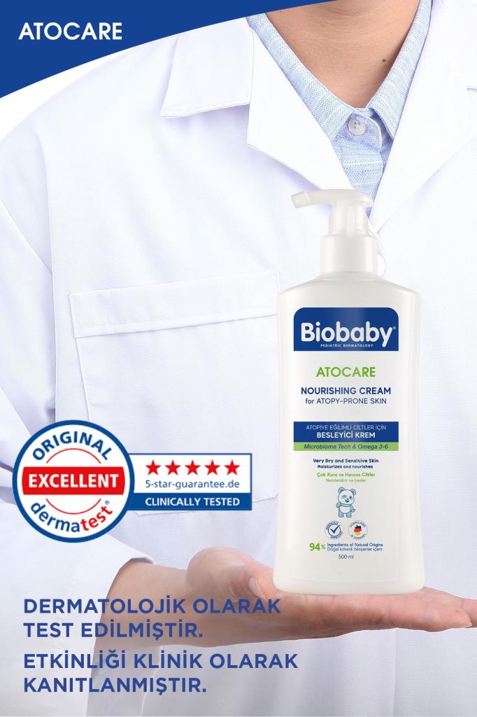 Biobaby Atocare Besleyici Krem 500 Ml