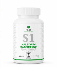 Biomet S1 Calcium Magnesium Çinko Vitamin D 60 Tablet