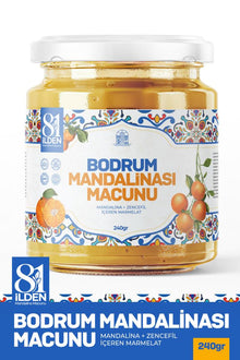 81 İlden Bodrum Mandalina Macunu 240 Gr