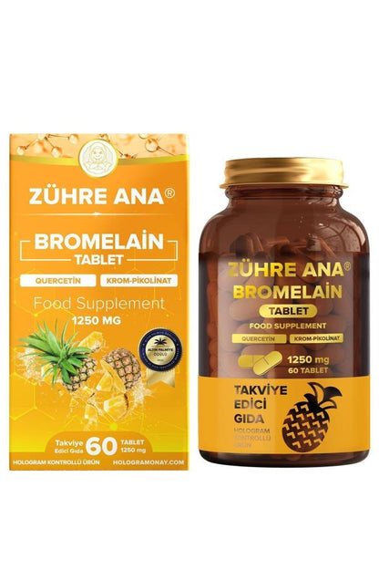 Zühre Ana Bromelain 60 Tablet -1250 Mg
