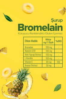 Zühre Ana Bromelain Ananas İçeren Detox Şurubu 250ML