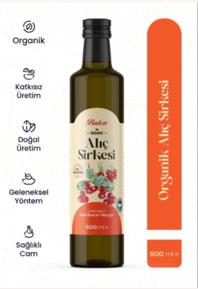 Balen Organik Alıç Sirkesi 500 Ml