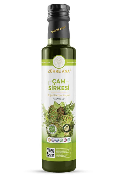 Zühre Ana Çam Sirkesi Doğal Fermantasyon 500 Ml