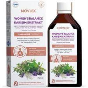 Novlex Vomen's Balance Karışım Ekstrakt Hayıt Civanperçemi Kırkkilit Karışım 250 Ml