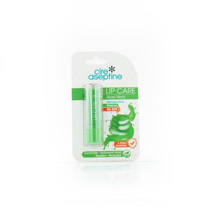 Cire Aseptine Lip Care Aloe Vera 50 SPF Dudak Bakım Kremi 4.5 Gr