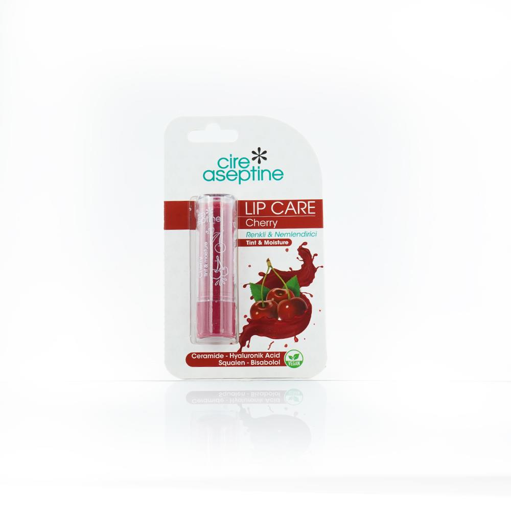 Cire Aseptine Lip Care Cherry Kiraz Renkli Dudak Bakım Kremi 4.5 Gr