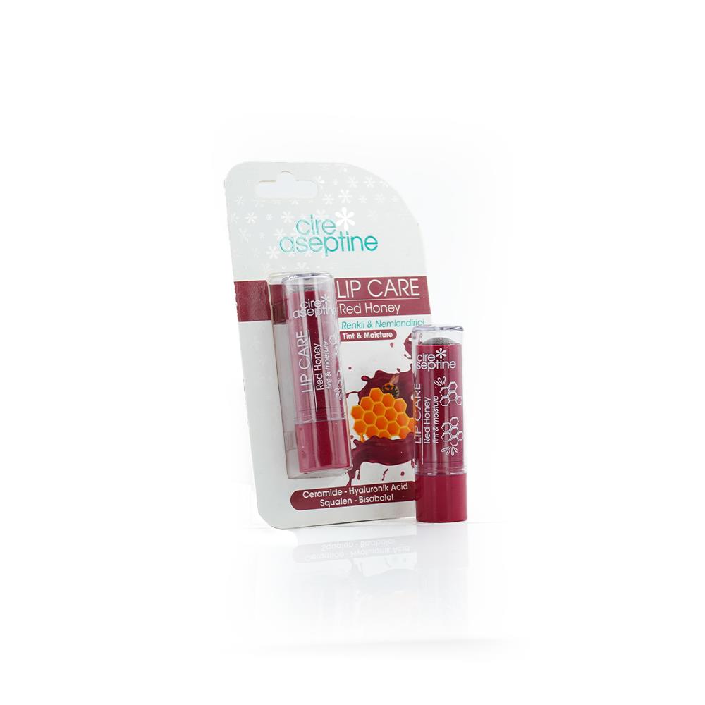 Cire Aseptine Lip Care Red Honey Renkli Dudak Bakım Kremi 4.5 Gr