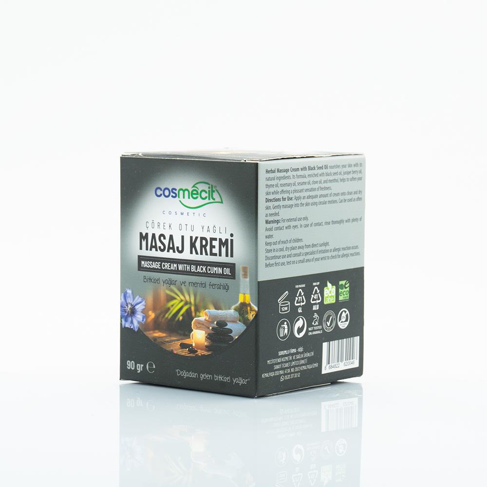 Cosmecit Çörekotu Yağlı Masaj Kremi 90 Gr