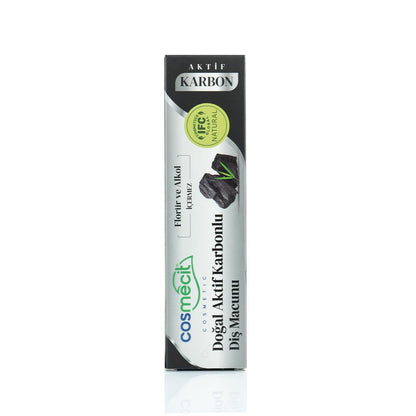 Cosmecit Doğal Aktif Karbonlu Diş Macunu 125 Gr