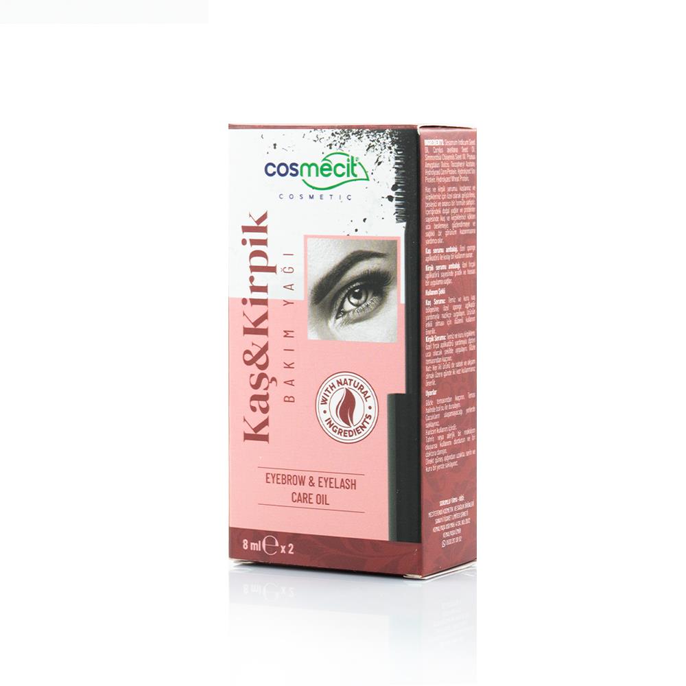 Cosmecit Kaş Kirpik Bakım Yağı 8 Ml x 2