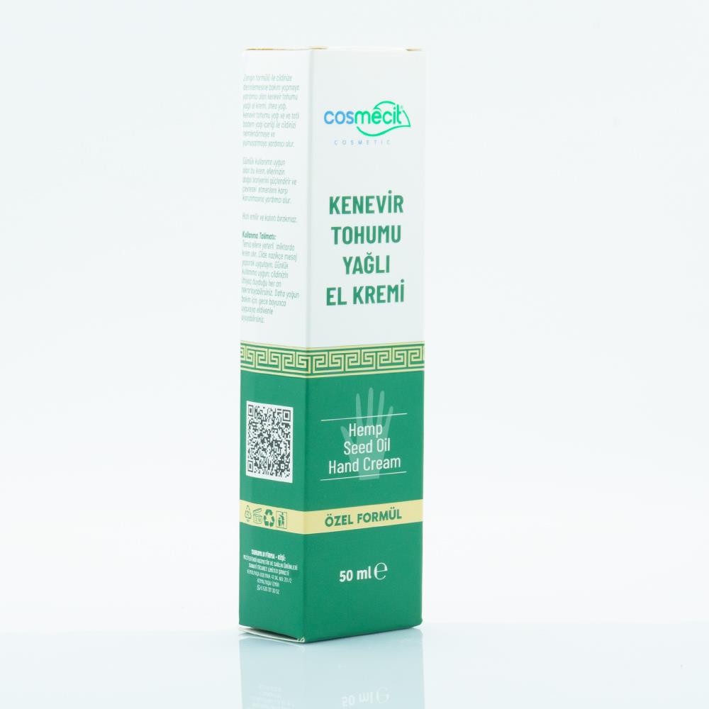 Cosmecit Kenevir Tohumu Yağlı El Kremi 50 Ml