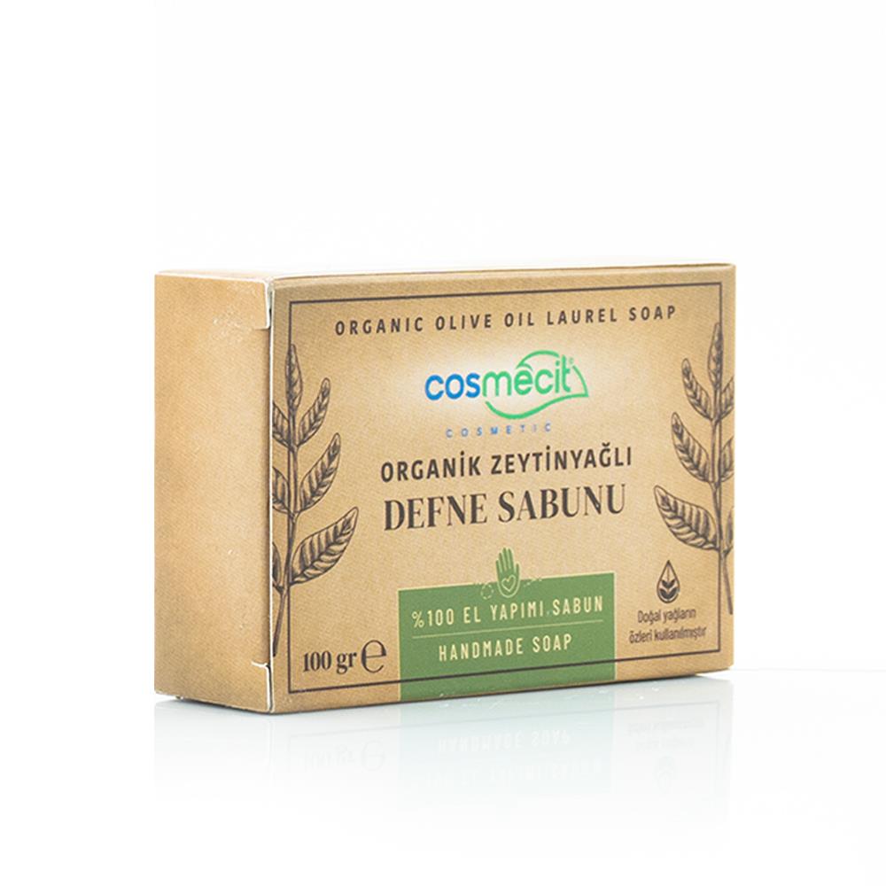 Cosmecit Organik Zeytinyağlı Defne Sabunu 100 Gr