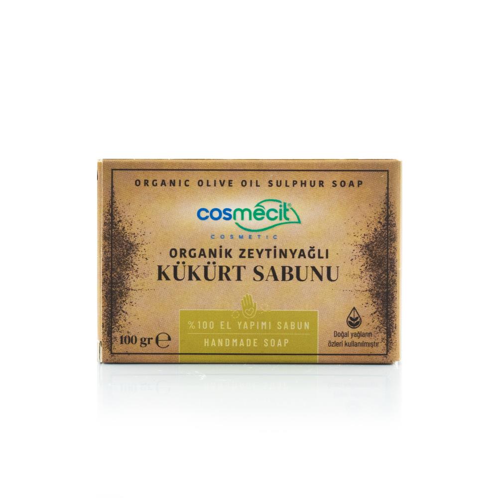 Cosmecit Organik Zeytinyağlı Kükürt Sabunu 100 Gr