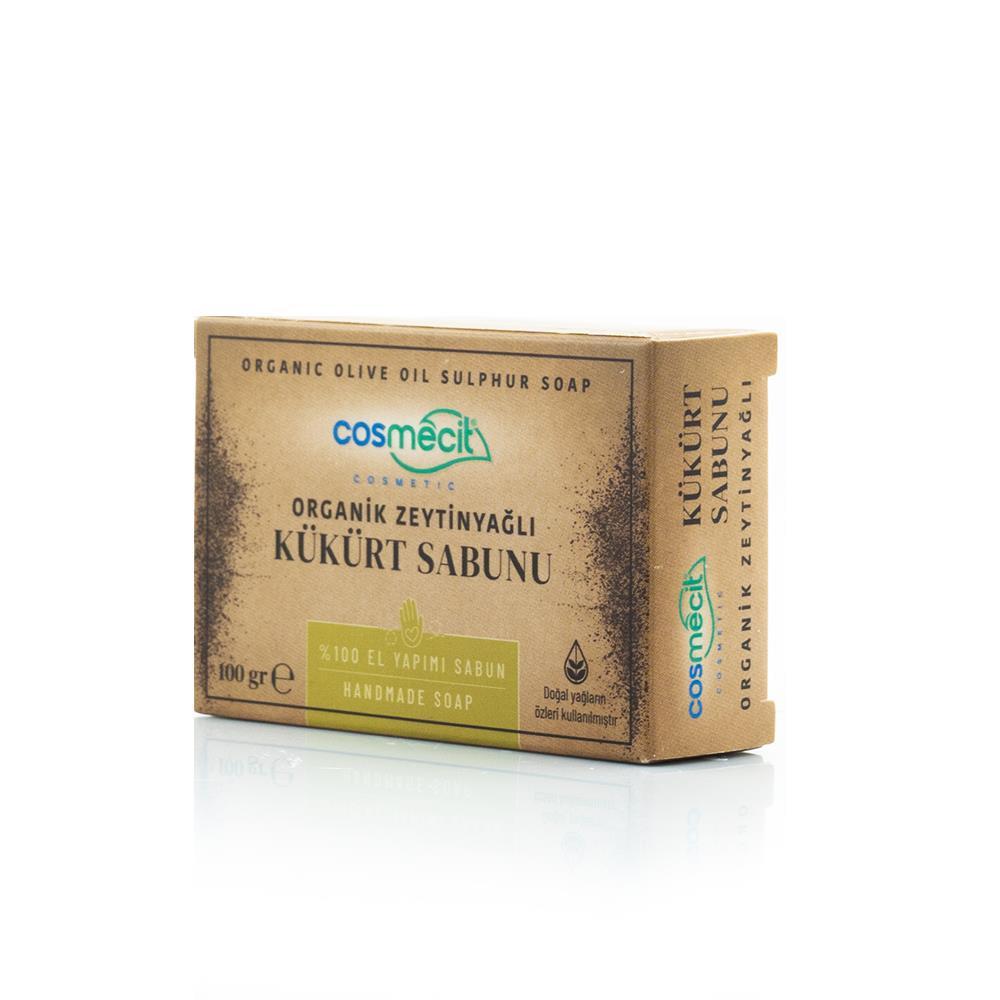Cosmecit Organik Zeytinyağlı Kükürt Sabunu 100 Gr