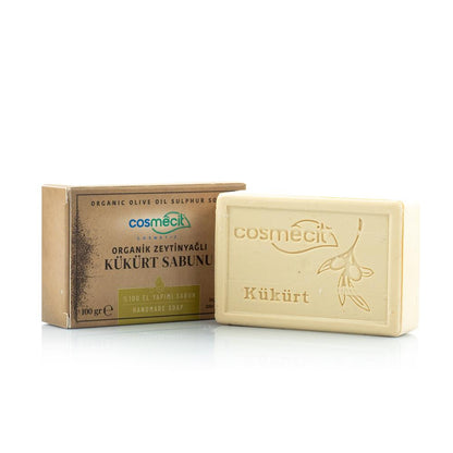 Cosmecit Organik Zeytinyağlı Kükürt Sabunu 100 Gr
