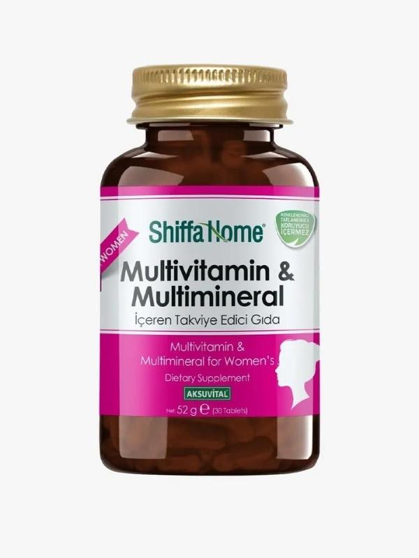 Shiffa Home Multivitamin Kadın 30 Tablet 52g