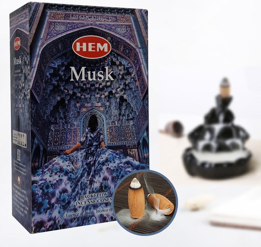 Hem Konik Tütsü Musk 1 Paket 10 Adet