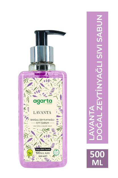 Agarta Lavanta Sıvı Sabun 500 Ml