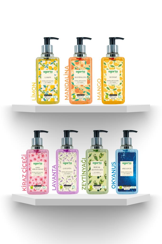 Agarta Lavanta Sıvı Sabun 500 Ml
