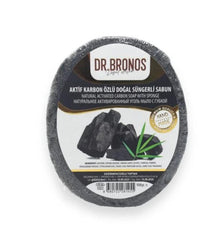 Dr. Bronos Aktif Karbon Özlü Doğal Süngerli Sabun 135 Gr