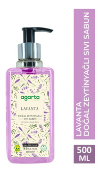 Agarta Lavanta Sıvı Sabun 500 Ml