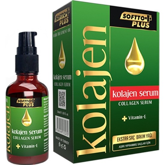 Softto Plus Kolajen Saç Bakım Serumu 50 ml