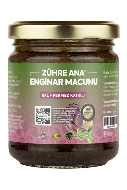 Zühre Ana Enginar Macunu Bal ve Pekmez Katkılı Macun 240 Gr