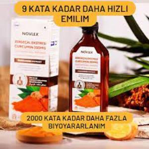 Novlex Curcumin Zerdeçal Ekstresi 250 Ml