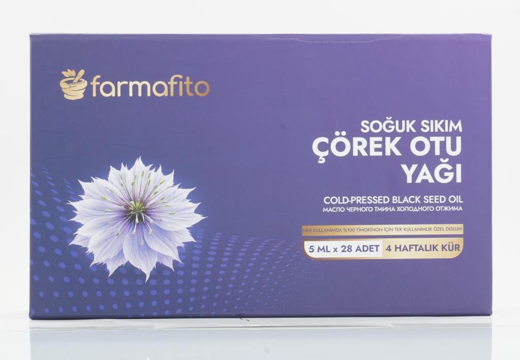 Farmafito Çörekotu Yağı 5 Ml x 28 Adet