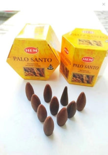 Hem Konik Geri Akış  Tütsü Palo Santo 1 Paket 10 Adet