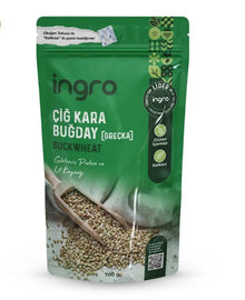 İngro Glutensiz Çiğ Kara Buğday (Greçka) 700 Gr