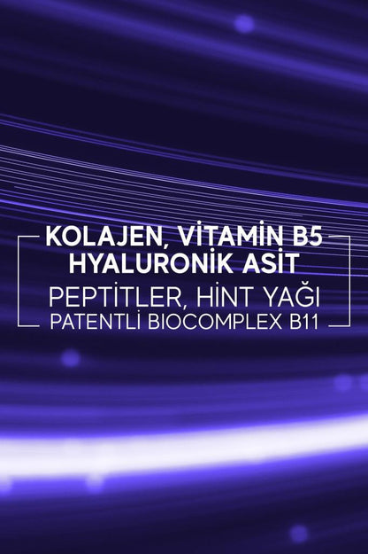 Bioxcin Kaş Kirpik Serumu - Kolajen Hyaluronik Asit Hint Yağı Keratin Peptidleri B5 Biocomplex