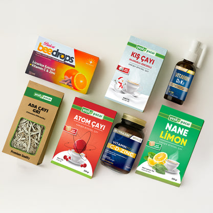 Kış ve Bağışıklık Destek Paketi - 13 Ürün (%5 İndirimli)