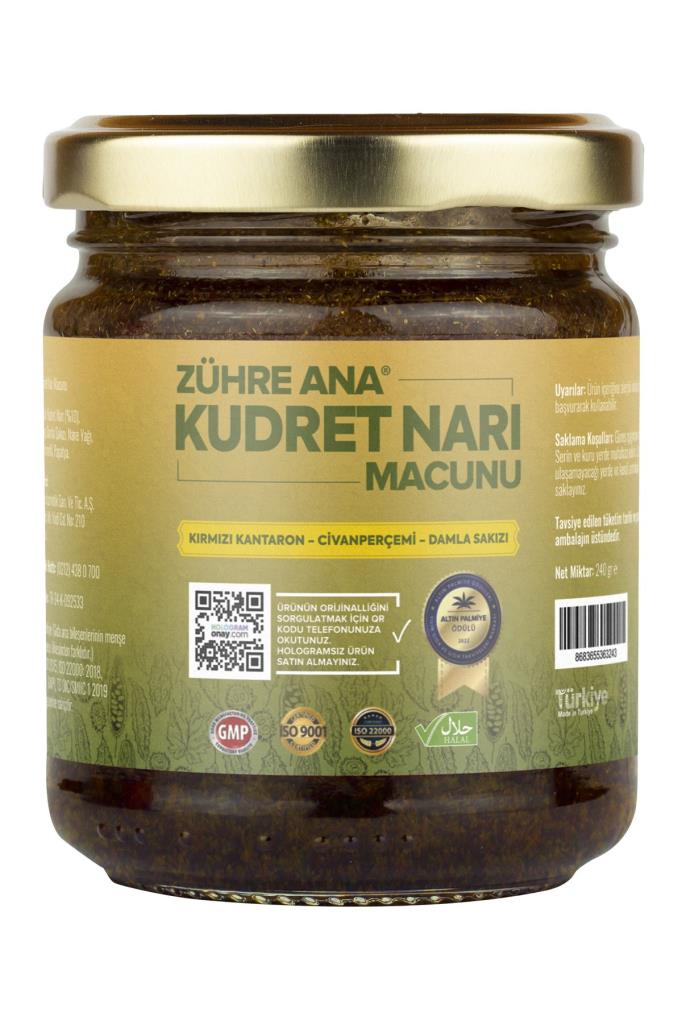 Zühre Ana Kudret Narı Macunu 240 Gr