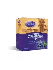 Mecitefendi Ground Grape Seed Powder 200 Grams