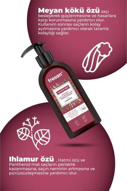 Tresan Meyan Kökü Yoğun Nemlendirici Sülfatsız Bakım Saç Kremi 300 ml