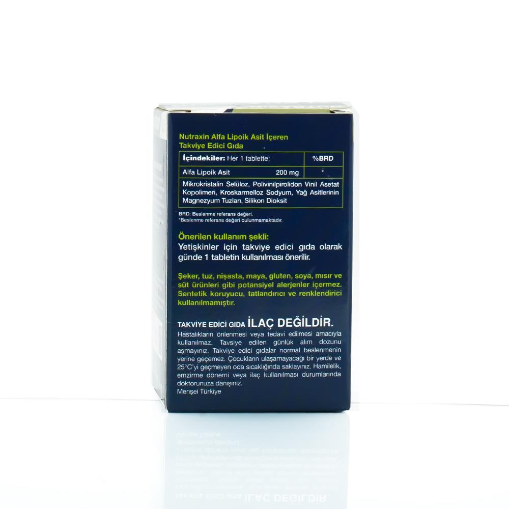 Nutraxin Alpha Lipoic Acid 200 Mg 60 Tablet