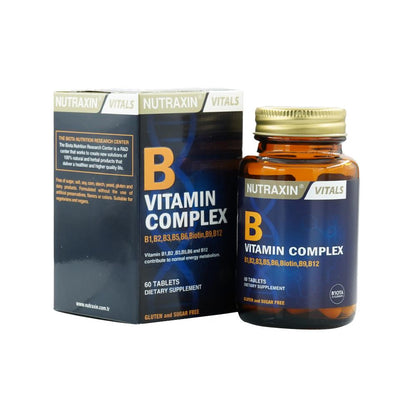 Nutraxin B Vitamin Complex 60 Tablets