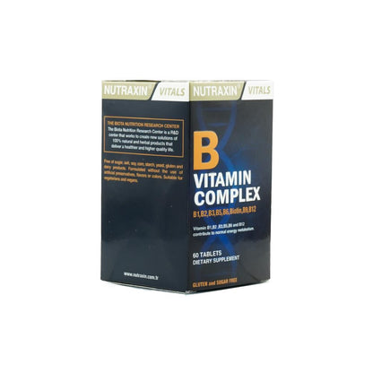Nutraxin B Vitamin Complex 60 Tablets