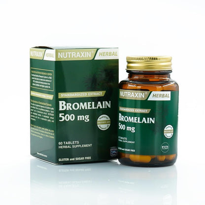 Nutraxin Bromelain 500 mg 60 Tablet