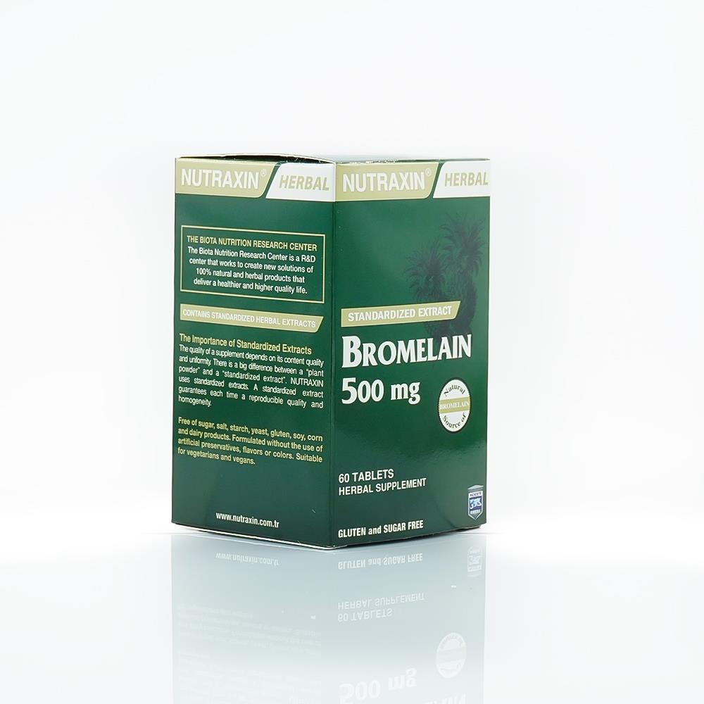 Nutraxin Bromelain 500 mg 60 Tablet