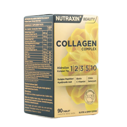 Nutraxin Collagen Beauty Complex Hidrolize 90 Tablet