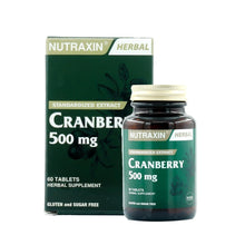 Nutraxin Cranberry 500 mg 60 Tablets