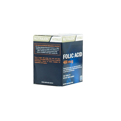 Nutraxin Folic Acid 400 Mcg 100 Tablet