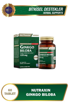Nutraxin Ginkgo Biloba 120 mg 60 Tablet