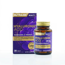 Nutraxin Hyaluronic Acid Astaxanthin Vitamin C 150 Mg 30 Tablets